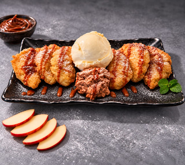Apple Tempura.