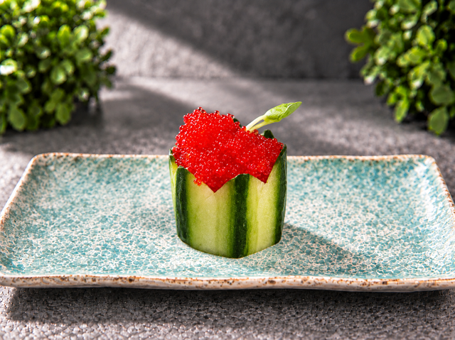 Tobiko Red Sashimi.
