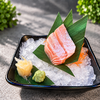Salmon Belly Sashimi