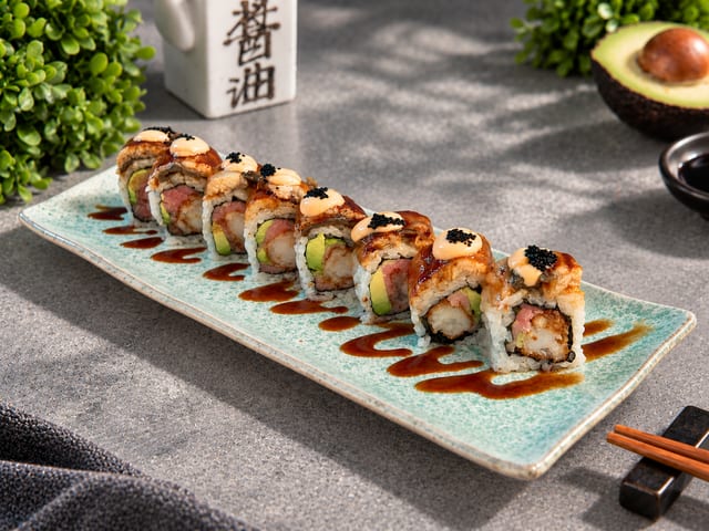 Black Dragon Roll.