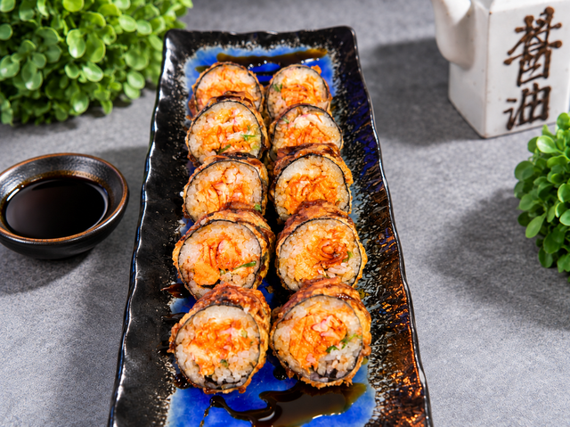 J.B. Tempura Roll.