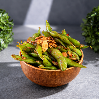 Spicy Edamame W/Almonds