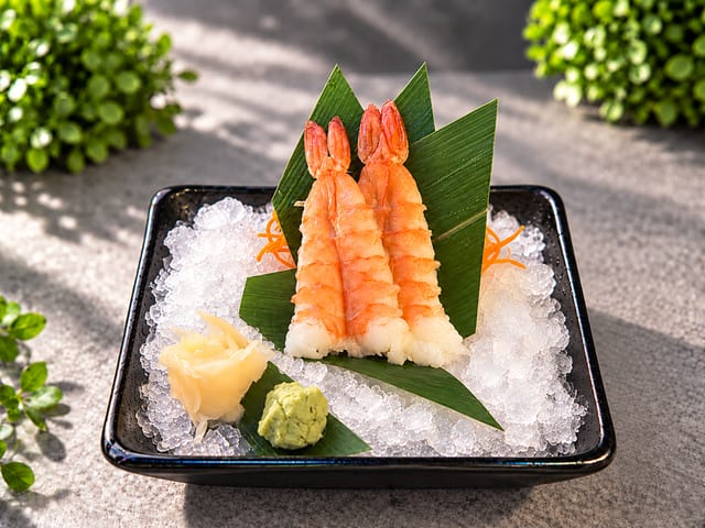 Ebi Sashimi.