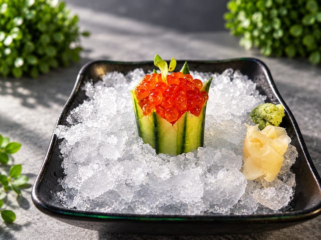 Ikura Sashimi.