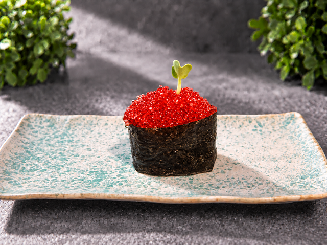 Tobiko Red Sushi.