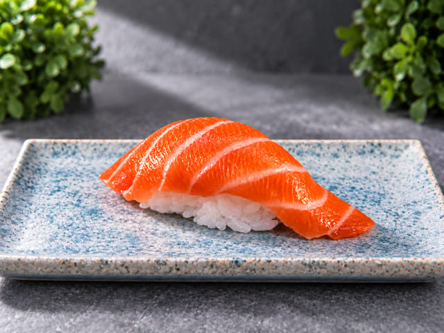 Salmon Sushi.