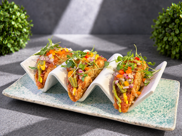 Spicy Tuna Taco.