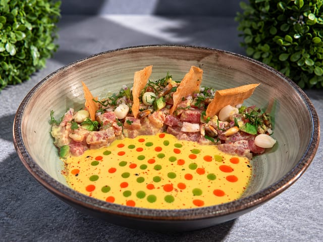 Tuna Ceviche.