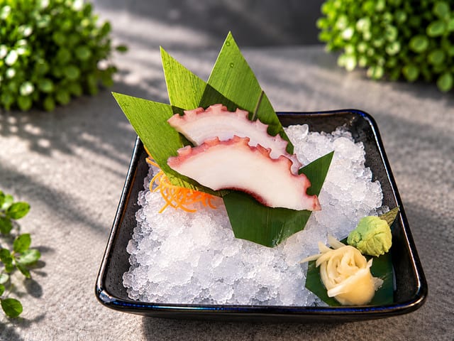 Tako Sashimi.
