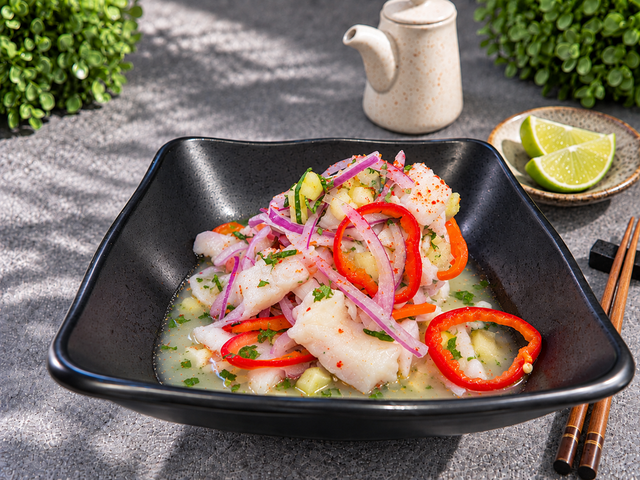 Ceviche White Fish.